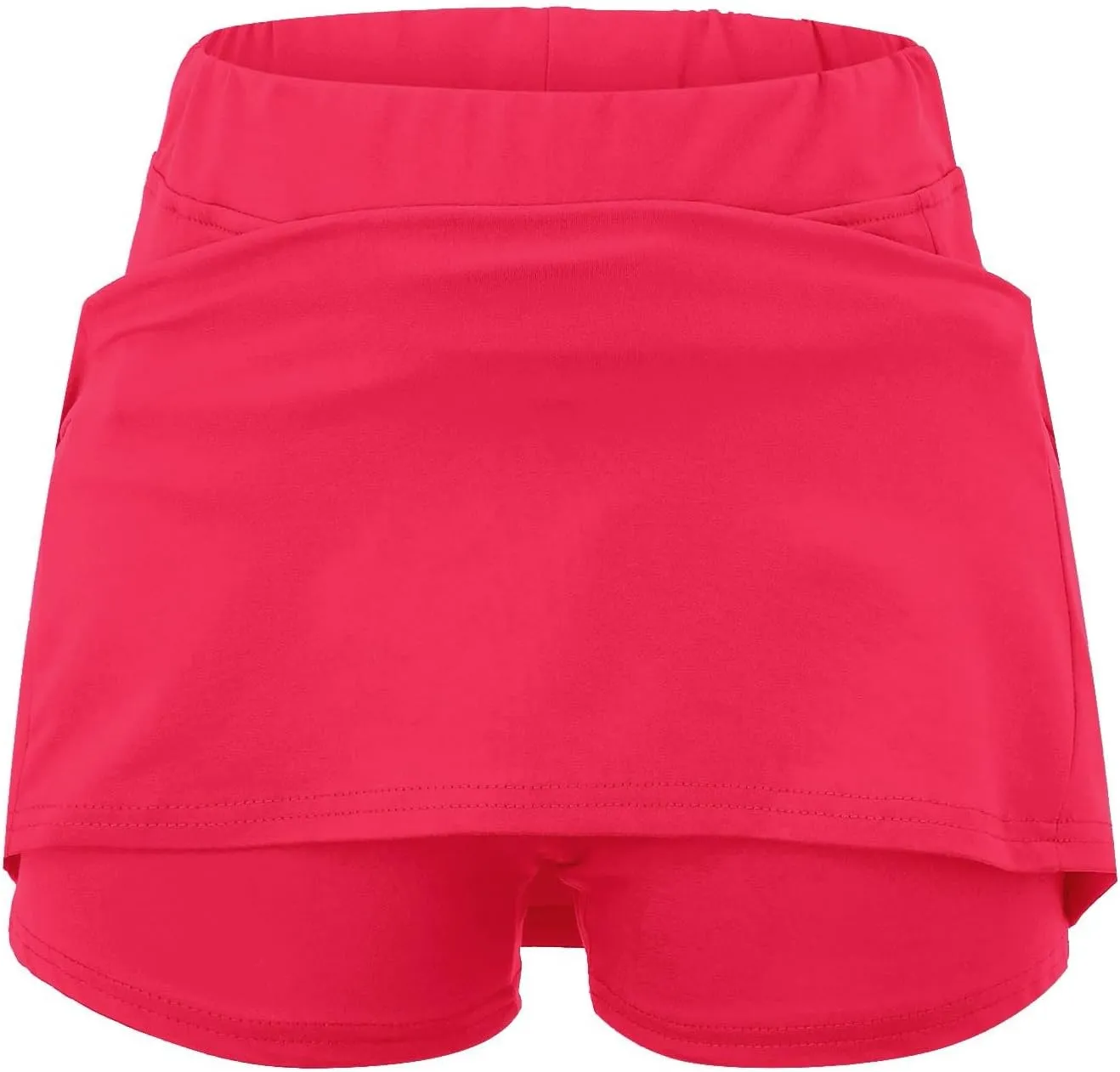 Women's Trendy Hiking Cargo Skort Skirt High Waisted Golf Casua Workout Sport Skirts with Pockets Build in Shorts