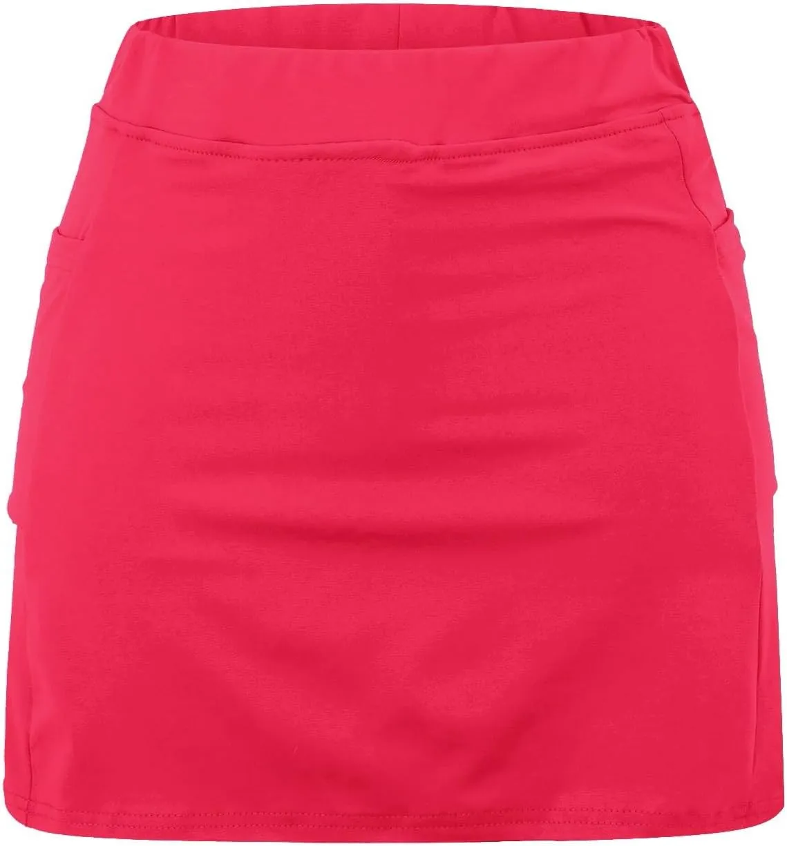 Women's Trendy Hiking Cargo Skort Skirt High Waisted Golf Casua Workout Sport Skirts with Pockets Build in Shorts