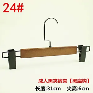 Xyijia Hanger (10Pcs/ Lot Wood Hanger Clothing Store Retro Home Non-Slip Wooden Children's Clothes Rack Wood Women's Clothing Hanging Support Child
