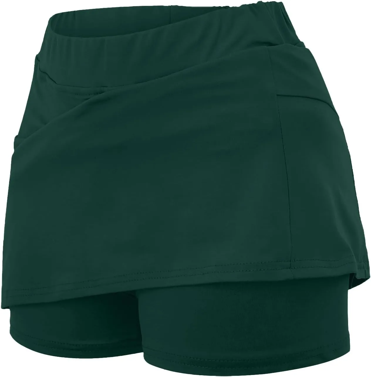 Yoga High Waisted Golf Skirts for Women a Line Tennis Athletic Casual Skort with Inner Shorts Yoga Pants