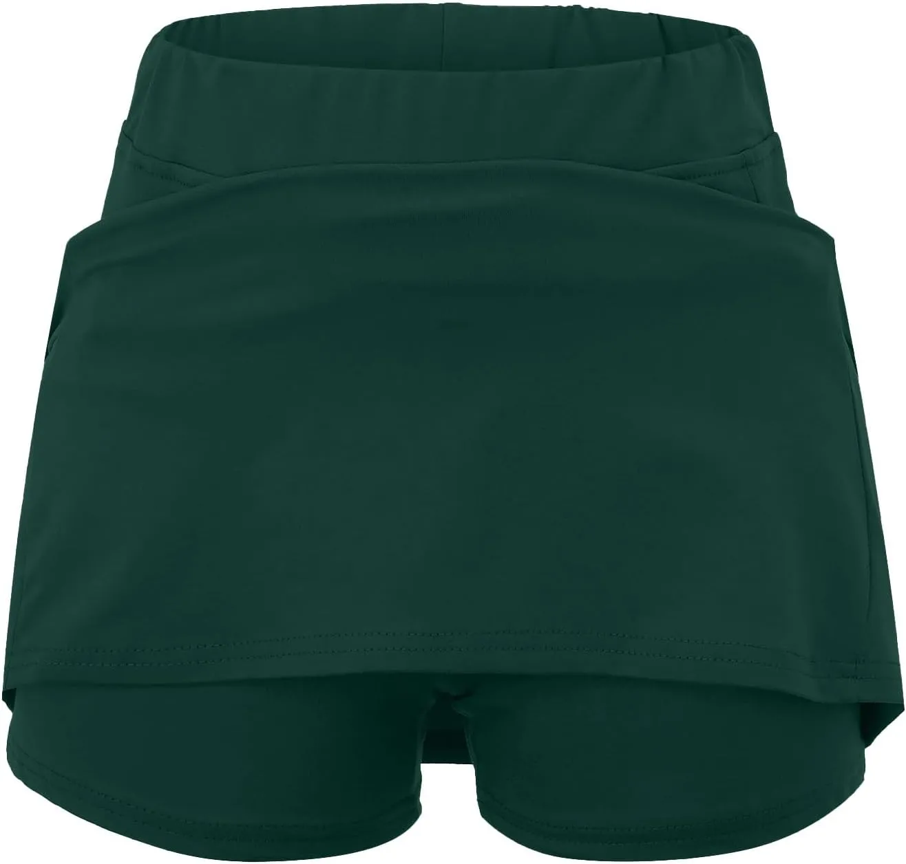Yoga High Waisted Golf Skirts for Women a Line Tennis Athletic Casual Skort with Inner Shorts Yoga Pants