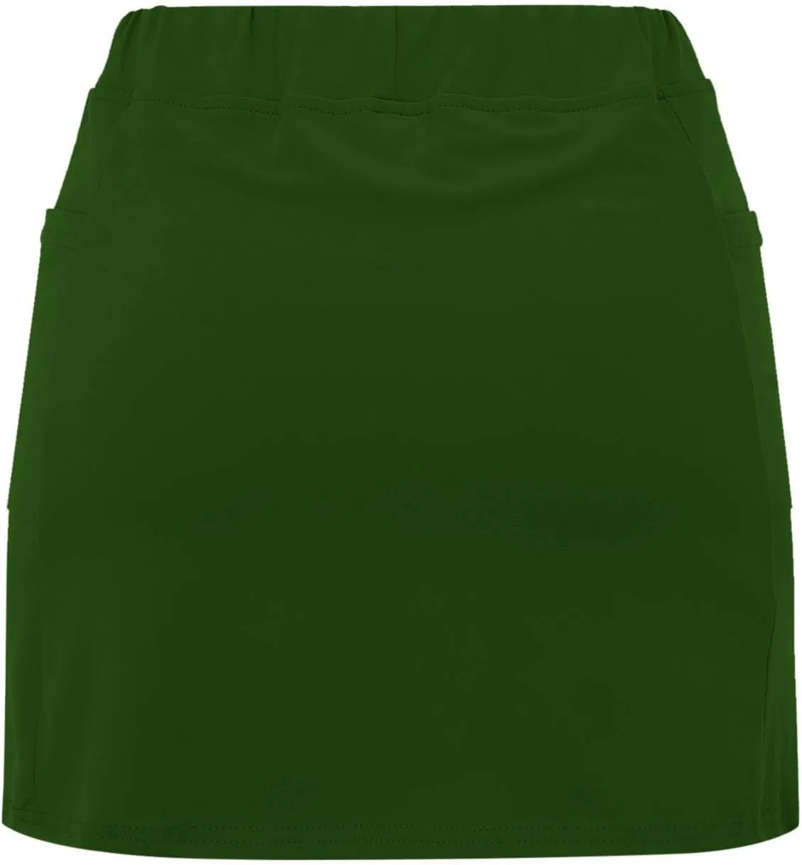 Yoga Skorts for Women Elastic Athletic Tennis Inner Shorts Tummy Control High Waist Strech Sports Skirts with Pockets