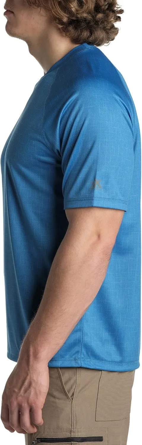 ZeroXposur Mens Sun Shirt UPF 50  - Lightweight, Quick-Dry Swim Shirts for Men - Short-Sleeve Rash Guard for Men