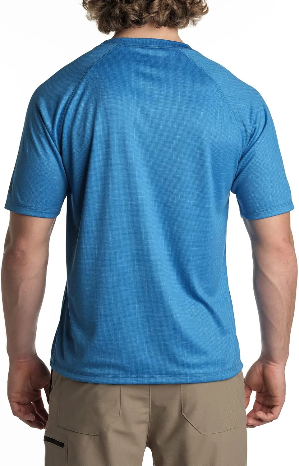 ZeroXposur Mens Sun Shirt UPF 50  - Lightweight, Quick-Dry Swim Shirts for Men - Short-Sleeve Rash Guard for Men
